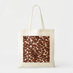 Bolso De Tela Patrón de Granos de Café