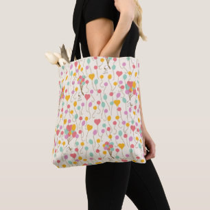 Bolso De Tela Patrón de grupos sinsonoros