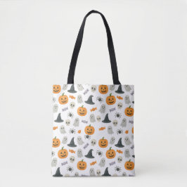 Bolso De Tela Patrón de Halloween