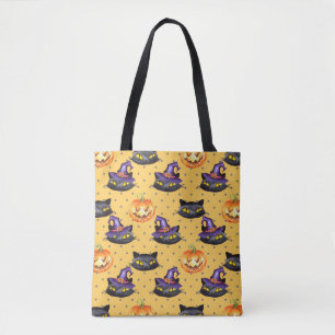 Bolso De Tela Patrón de Halloween 1