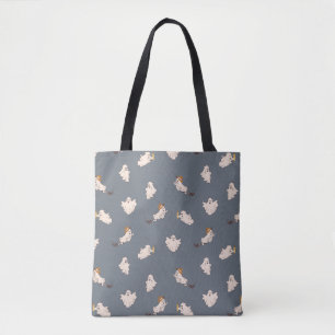 Bolso De Tela Patrón de Halloween de fantasmas juguetones