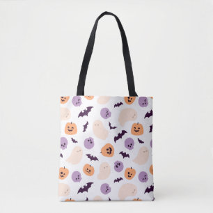 Bolso De Tela Patrón de Halloween para niños divertidos