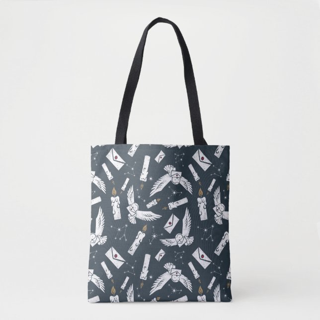 Bolso De Tela Patrón de HARRY POTTER™ Hedwig entregando cartas (Anverso)