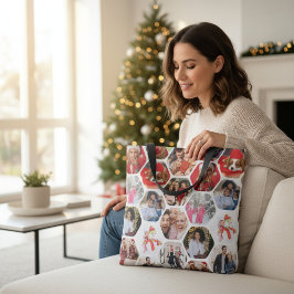 Bolso De Tela Patrón de hexágono moderno y simple de varios Coll