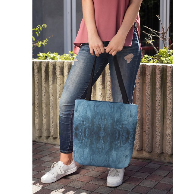 Bolso De Tela Patrón de hielo psicodélico (Subido por el creador)