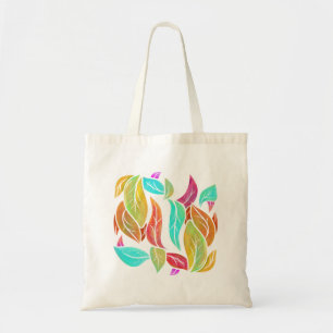 Bolso De Tela Patrón de hojas de otoño