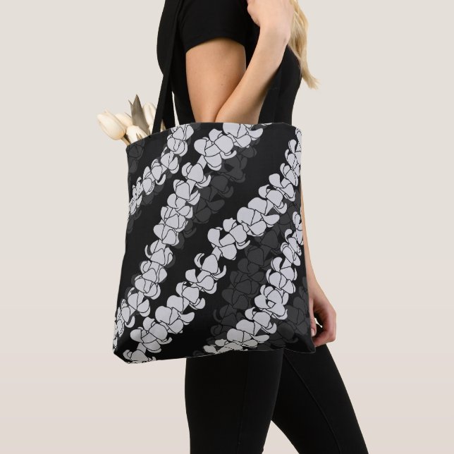 Bolso De Tela Patrón de impresión de Ahaha en Puakenikeni (Detalle)