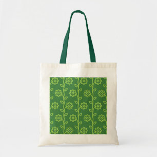 Bolso De Tela Patrón de jardín de flores planas