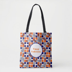 Bolso De Tela patrón de juego temático de Halloween