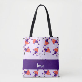 Bolso De Tela Patrón de jugador de hockey sobre hielo en patinaj