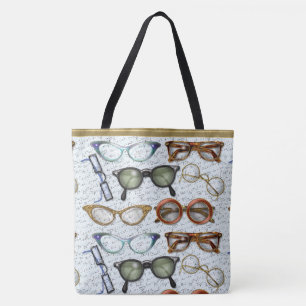 Bolso De Tela Patrón de la moda de los ojos
