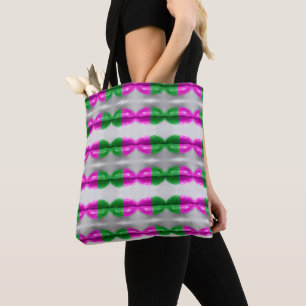 Bolso De Tela Patrón de labios de moda