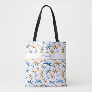 Bolso De Tela Patrón de libélula inspiradora con iluminación man