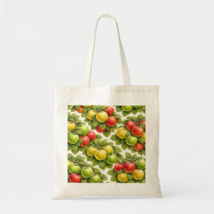 Bolso De Tela Patrón de Manzana Mixta