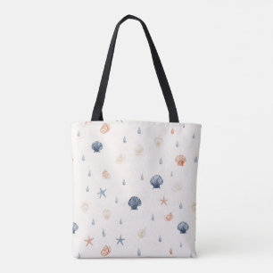 Bolso De Tela Patrón de marea sin foco