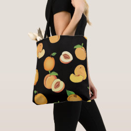 Bolso De Tela Patrón de melocotón 5