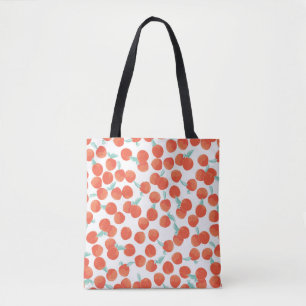 Bolso De Tela Patrón de melocotón sin soldadura con fondo de f