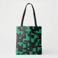 Patrón de moda verde y negro irlandés