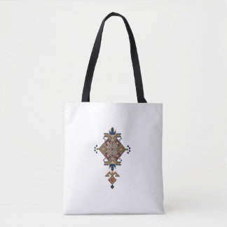 Bolso De Tela Patrón de mosaico cultural