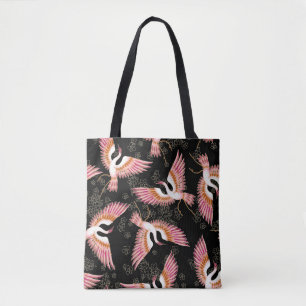 Bolso De Tela Patrón de motivos de kimono japonés tradicional