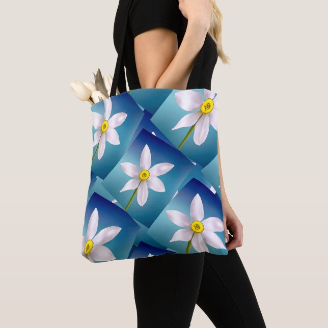 Bolso De Tela Patrón de Narciso Blanco (Detalle)