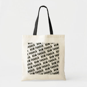 Bolso De Tela Patrón de neoyorquino nativo
