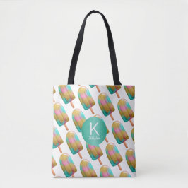 Bolso De Tela Patrón de pápsula divertida con su monograma