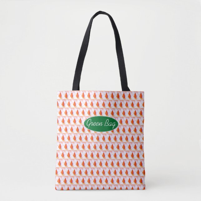 Bolso De Tela Patrón de Pear (Anverso)