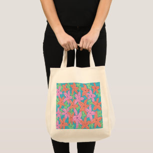 Bolso De Tela Patrón de pez estrella tropical