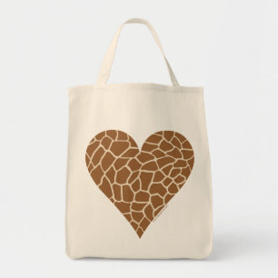Bolso De Tela Patrón de piel, colores de la jirafa