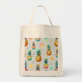 Bolso De Tela Patrón de piña tropical