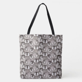 Bolso De Tela Patrón de pingüino de bebé