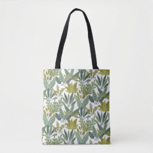 Bolso De Tela Patrón de plantas