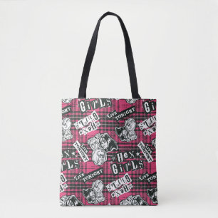 Bolso De Tela Patrón de Punk de Chicas hexadecimales