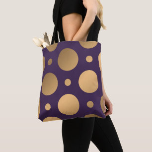 Bolso De Tela Patrón de puntos 15