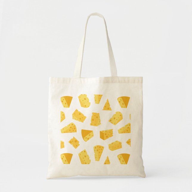 Bolso De Tela Patrón de queso impreso (Frente)