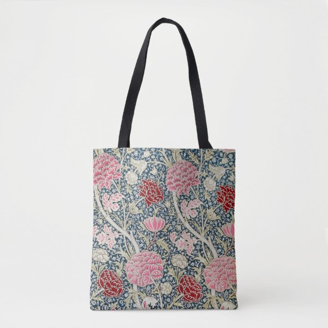 Bolso De Tela Patrón de rayos (por William Morris) (Anverso)