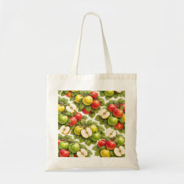 Bolso De Tela Patrón de rebanada de manzana mixta