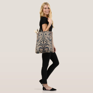Bolso De Tela Patrón de ritmo lineal Aria Grace Tierra y Espírit