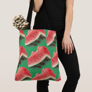 Bolso De Tela Patrón de sandía