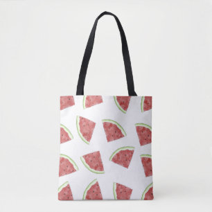 Bolso De Tela Patrón de sandía jugosa