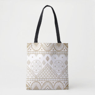Bolso De Tela Patrón de Seamless de Floral Geométrica Étnica 2