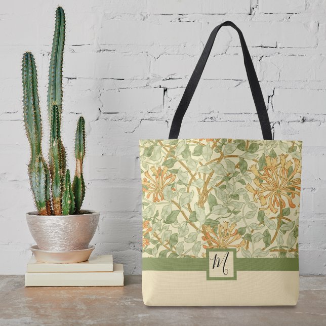 Bolso De Tela Patrón de succión de abeja de cinta monograma (Subido por el creador)