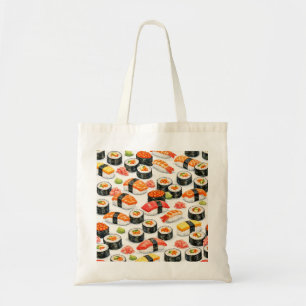 Bolso De Tela Patrón de Sushi