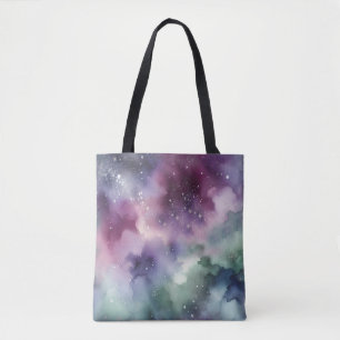 Bolso De Tela Patrón de Tapiz Celestial