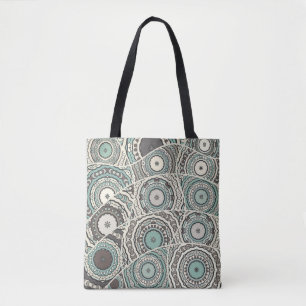 Bolso De Tela Patrón de tejido de retazos vintage. Decoración de