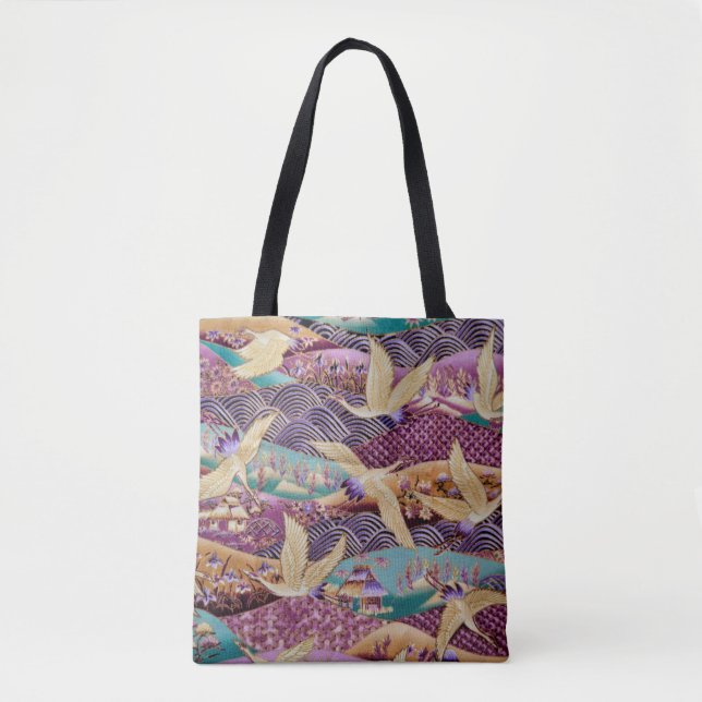 Bolso De Tela Patrón de tela textil (Anverso)