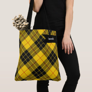 Bolso De Tela Patrón de tracción de clan tartán de MacLeod Scott