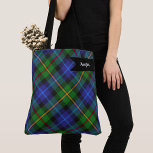 Bolso De Tela Patrón de tracción de tartán tartán de Smith C