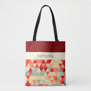 Bolso De Tela Patrón de triángulo de bonito II + sus ideas